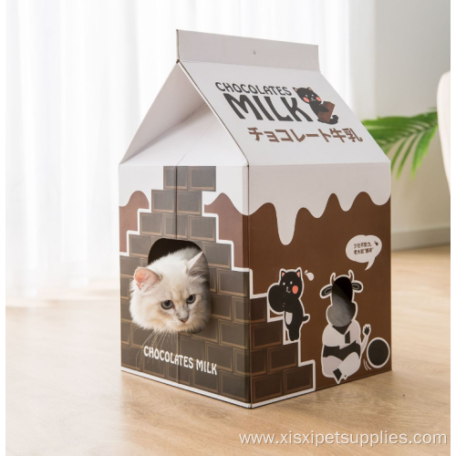 new design high quality cartons cat scratcher toys